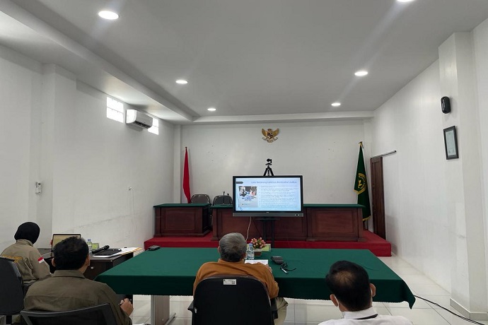 SOSIALISASI PENERAPAN RESTORATIVE JUSTICE DALAM SISTEM PERADILAN DI INDONESIA OLEH KETUA PENGADILAN TINGGI KALIMANTAN UTARA