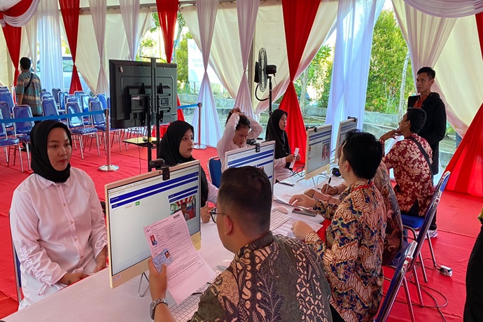PELAKSANAAN SELEKSI KOMPETENSI DASAR (SKD) CPNS MAHKAMAH AGUNG TAHUN 2023 DI UPT BKN TARAKAN