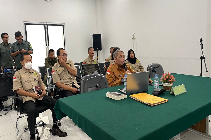 KETUA PENGADILAN TINGGI KALIMANTAN UTARA MELAKUKAN SOSIALISASI UNDANG-UNDANG NOMOR 1 TAHUN 2023 TENTANG KITAB UNDANG-UNDANG HUKUM PIDANA
